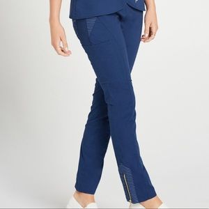 Jaanuu Moto Scrub Pants Navy